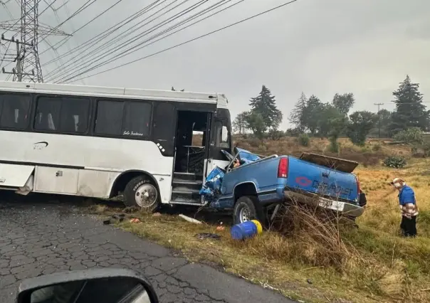 Accidente en la carretera Ixtlahuaca-San Felipe del Progreso deja una víctima mortal