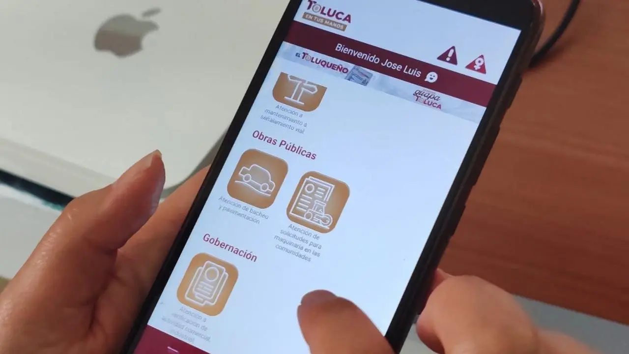 ¡Toluca en tus Manos! La nueva app que conecta al gobierno con la ciudadanía. Foto: FR Informante