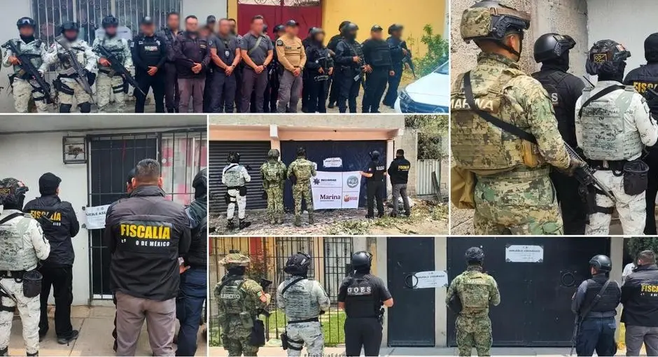 Con la Operación Enjambre autoridades del Estado de México buscan desarticular redes de corrupción. Imagen: FGJEM
