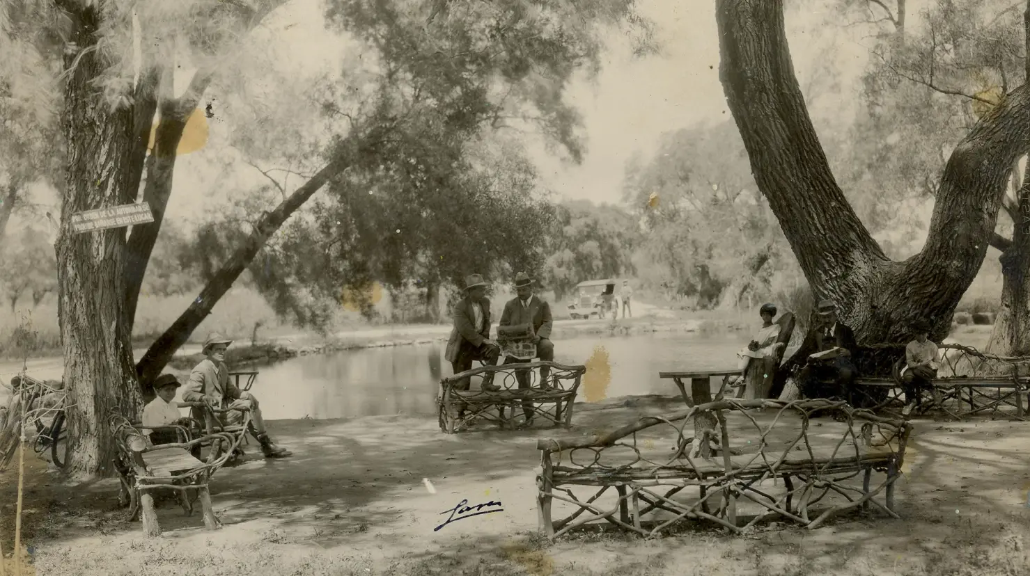 El parque de Durango que antes se llamó Bosque de la China | Foto: Durango del Ayer, en Facebook.