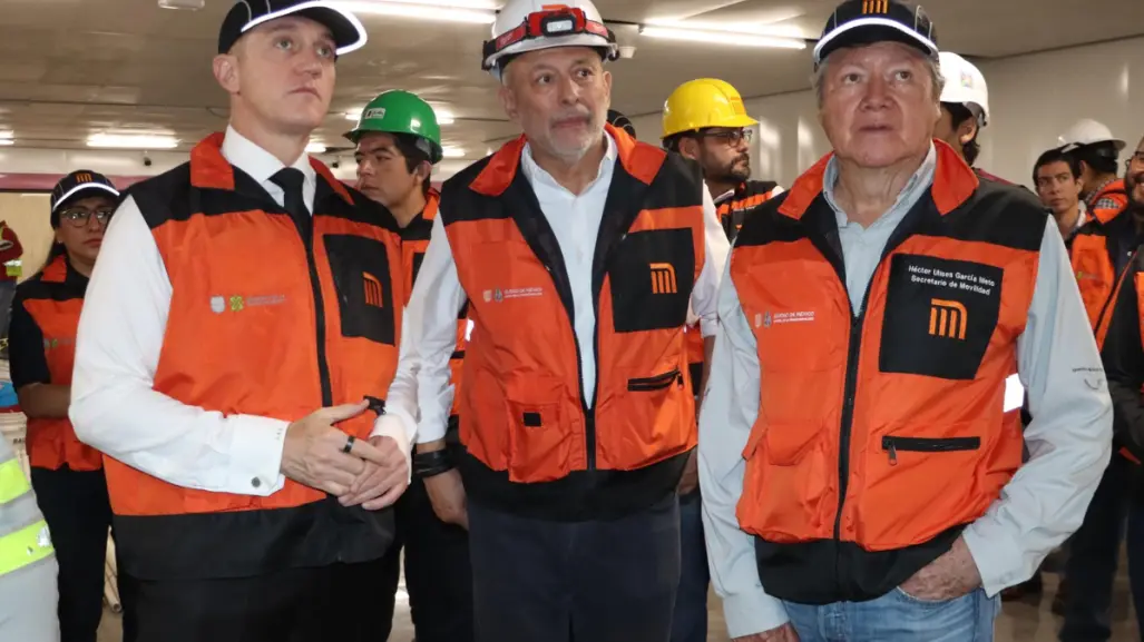 Metro Línea 1: Adrián Rubalcava realiza la primera supervisión a las obras y esto debes saber