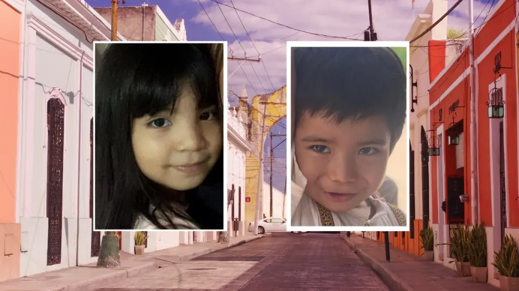 Activan Alerta Amber por 2 niños desaparecidos en el centro de Mérida