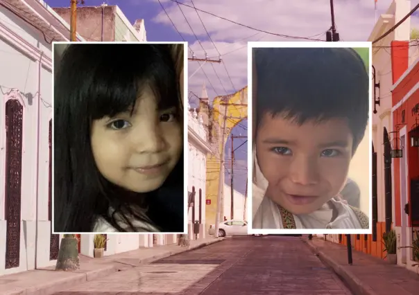Activan Alerta Amber por 2 niños desaparecidos en el centro de Mérida