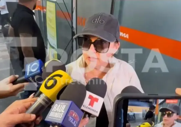 Alicia Villarreal habla sobre derrumbe de escenario previo a presentación en CDMX