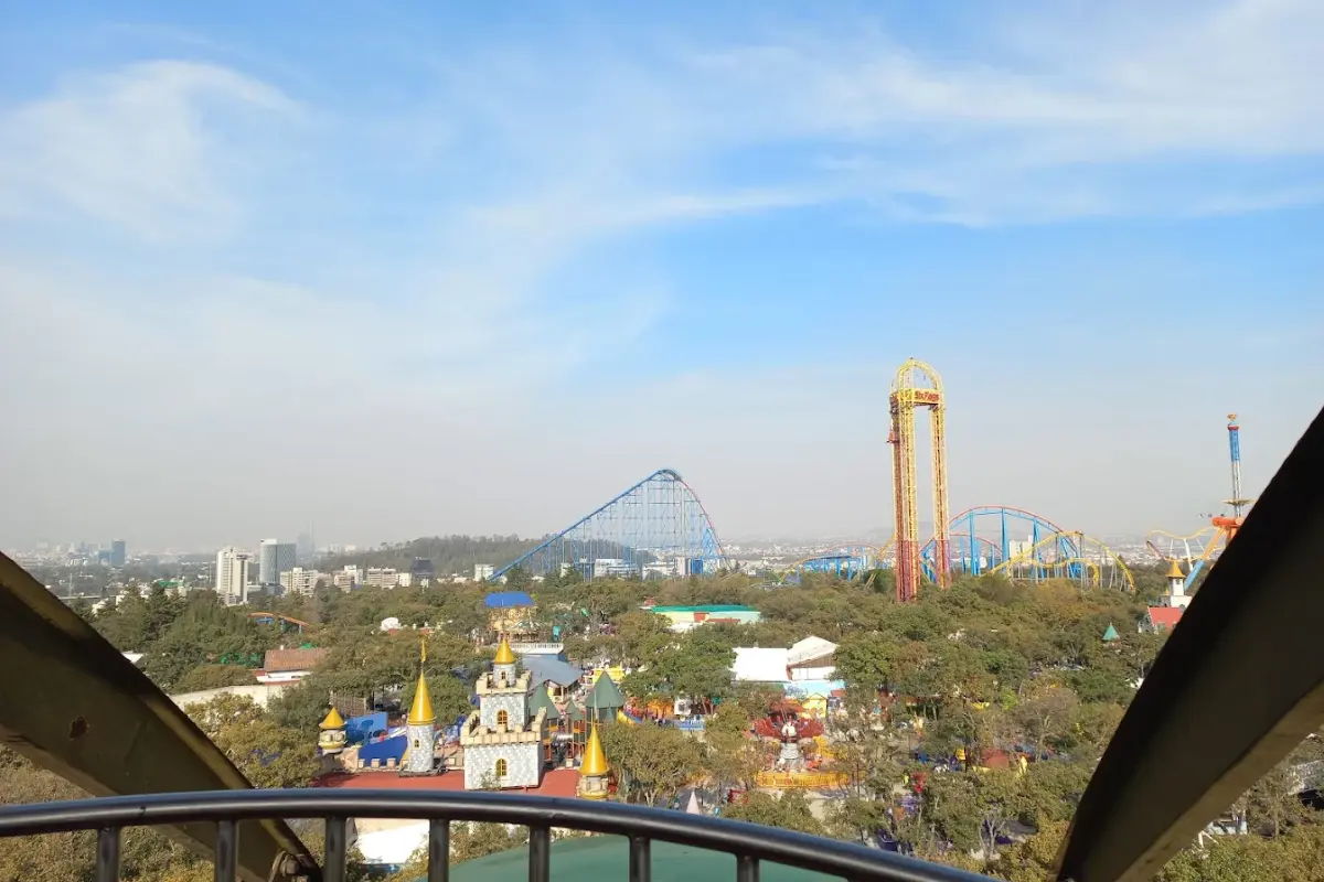 Six Flags México. Foto: Google maps | Canva