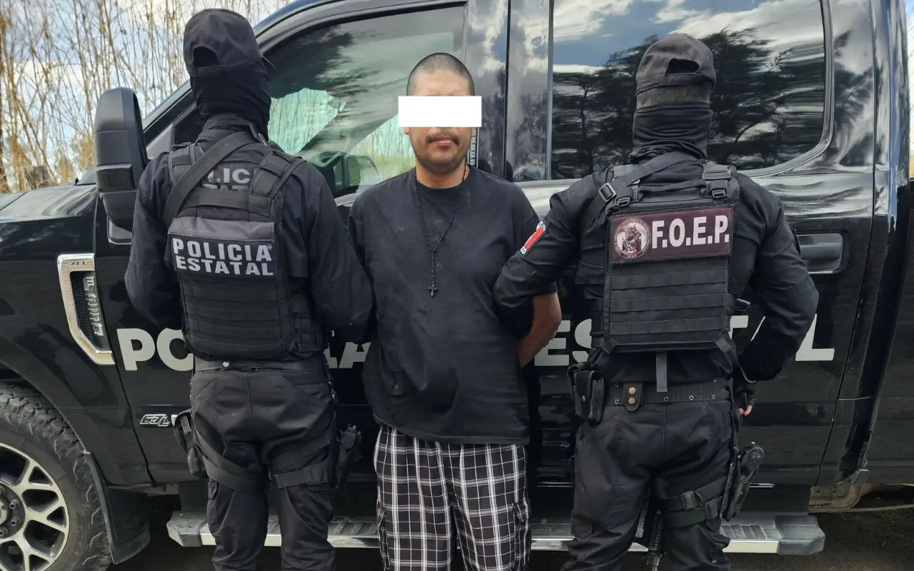 Detención de El Coyote. Foto: Secretaría de Seguridad Jalisco
