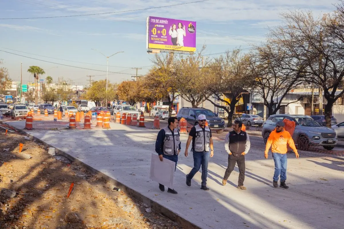 Concluyeron los trabajos de repavimentación en dos arterias principales de Guadalupe Foto: Gobierno de Guadalupe