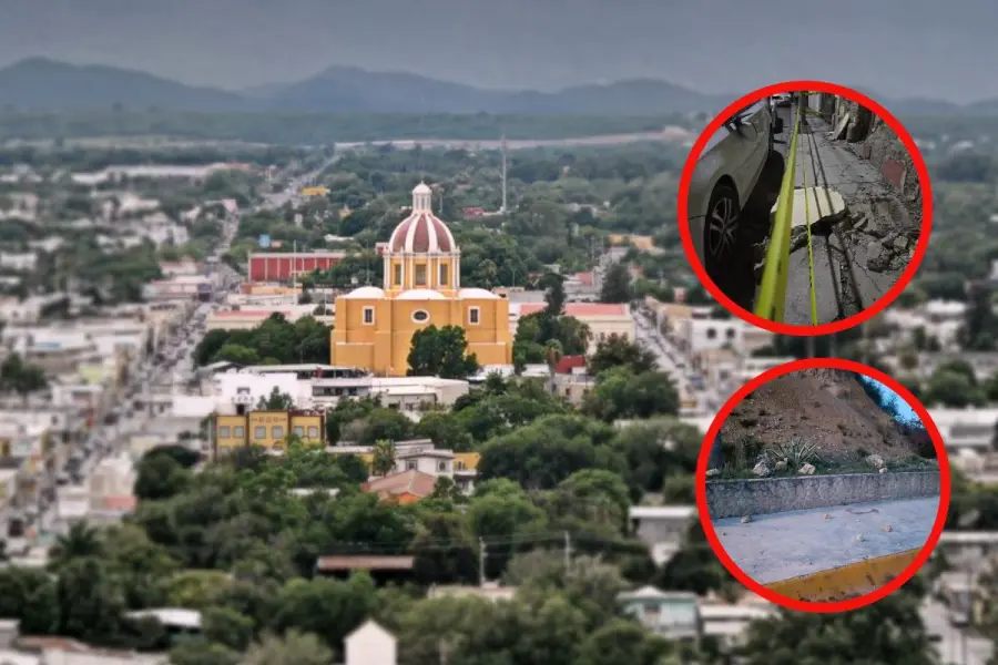 Viviendas en Montemorelos sufren daños tras sismo en Nuevo León 