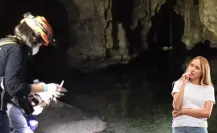Esta curiosa cueva de Tamaulipas tiene un hermoso lago subterráneo en su interior