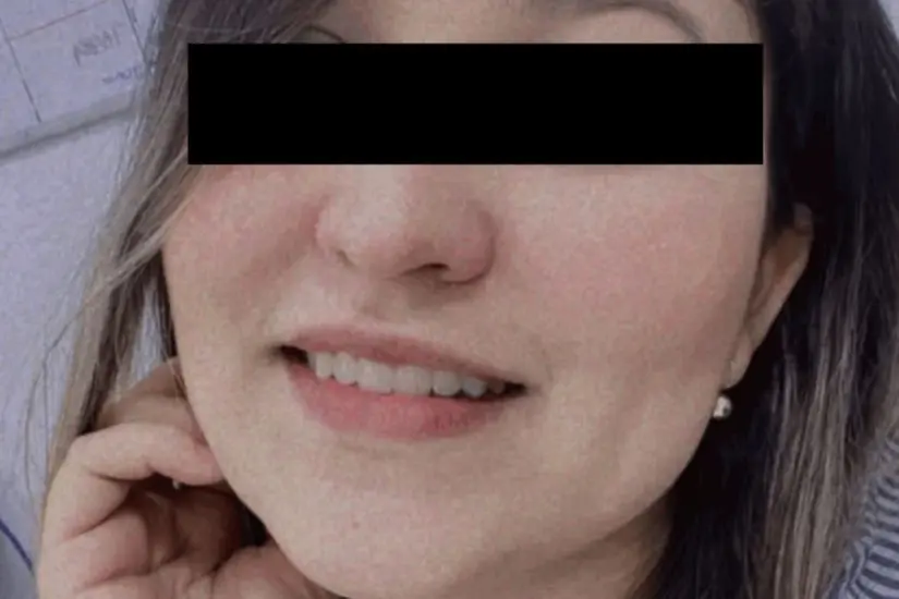 La mujer detenida fue identificada extraoficialmente como Angélica Rodríguez González. Foto: Pedro Torres