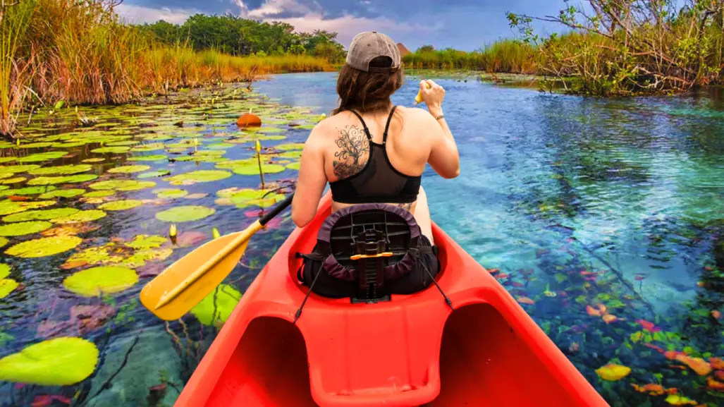 El pueblo mágico de la península de Yucatán para pasear en kayak
