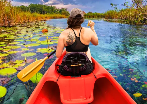El pueblo mágico de la península de Yucatán para pasear en kayak