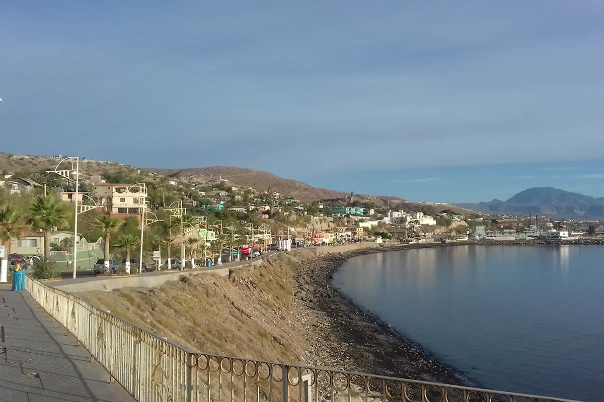 Malecón de Santa Rosalía. Foto: Modesto Peralta Delgado.