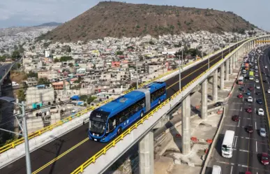 Trolebús elevado Chalco-Santa Martha: esta es la estación que lo conecta con el Metro de la CDMX