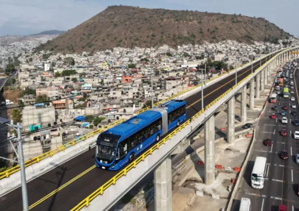 Trolebús elevado Chalco-Santa Martha: esta es la estación que lo conecta con el Metro de la CDMX