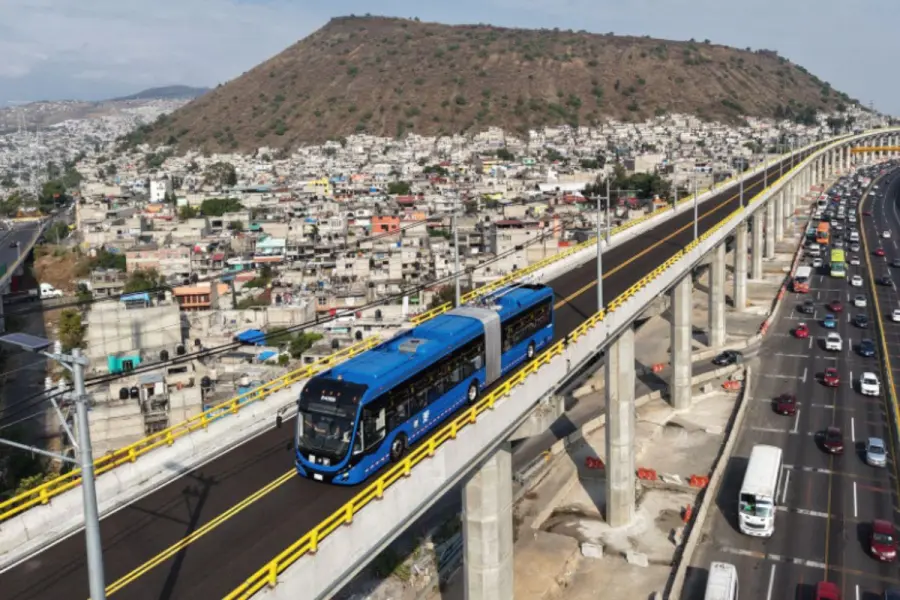 Trolebús elevado Chalco-Santa Martha: esta es la estación que lo conecta con el Metro de la CDMX