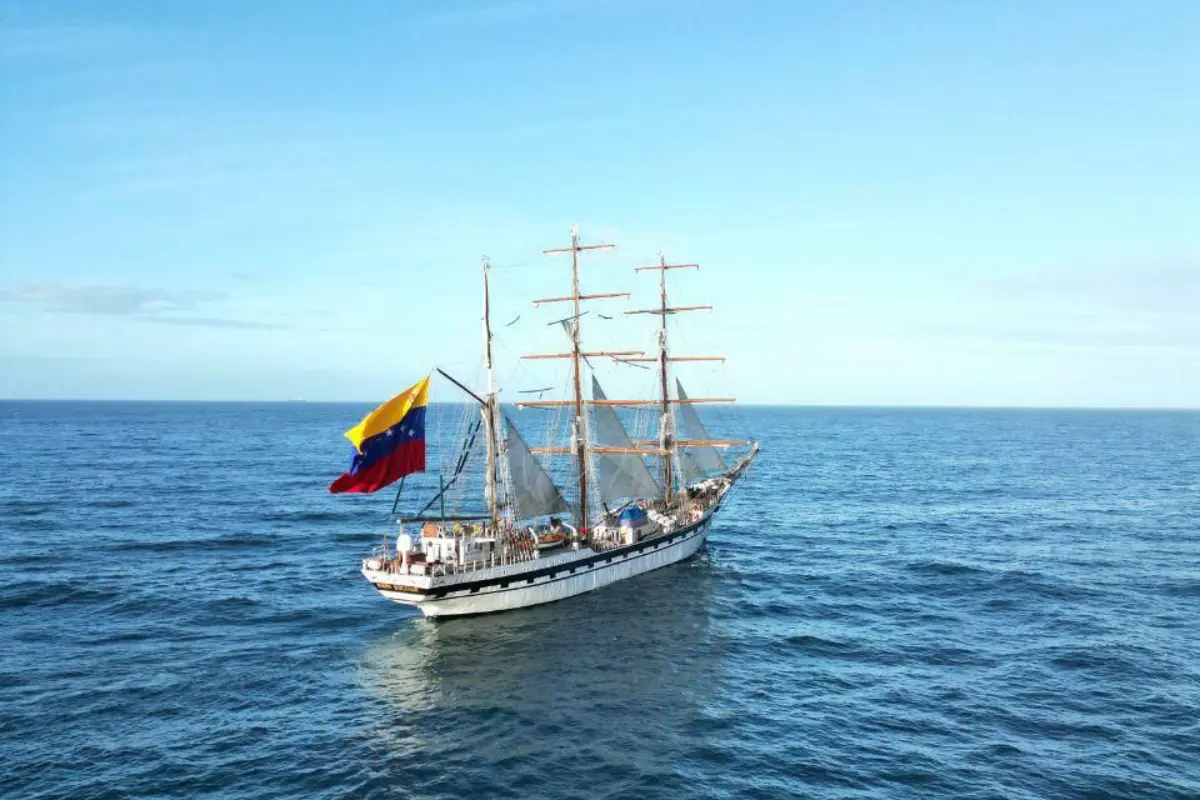 El Velero AB Simón Bolívar visita Tamaulipas en su travesía internacional. Foto: Axel Hassel