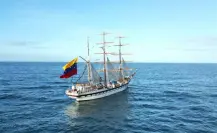 Velero venezolano Simón Bolívar abre sus puertas en Tampico del 13 al 18 de mayo