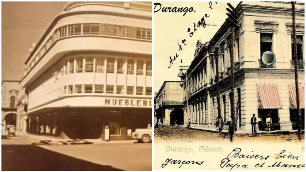 ¿Qué había antes del edificio Art Déco frente a la Plaza de Armas de Durango?