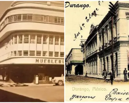¿Qué había antes del edificio Art Déco frente a la Plaza de Armas de Durango?
