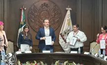 Adrián de la Garza firma convenio con 40 instituciones educativas para otorgar becas