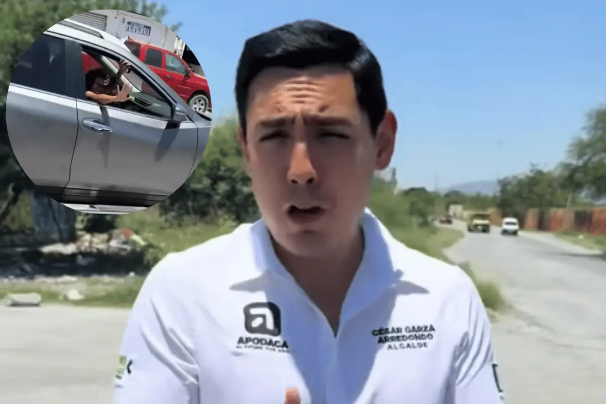 La intervención sobre la avenida Porfirio Díaz abarca desde los panteones hasta el poblado de Huinalá. Foto: Facebook/César Garza Arredondo.