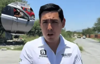 César Garza Arredondo muestra avances de rehabilitación de la avenida Porfirio Díaz y la carretera Monterrey - Huinalá