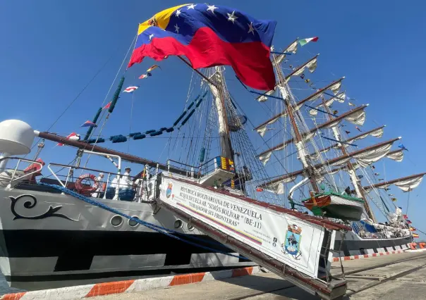 Buque de la Armada de Venezuela ancla en Tampico, ¿cuál es su misión en Tamaulipas?
