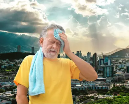 Zonas donde el calor empeora la calidad del aire en el área metropolitana de Monterrey