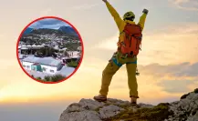 Este es el cerro más alto de Guanaceví, Durango, enclavado en zona más fría de México