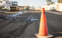 César Garza Arredondo inicia obras de ampliación y recarpeteo en avenidas principales en Apodaca