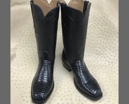 Estas botas hechas en Tamaulipas son tesoro para coleccionistas en Estados Unidos