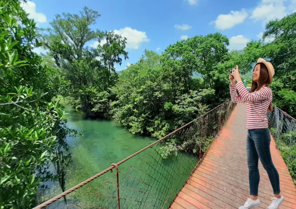 Este atractivo río de Tamaulipas es ideal para relajarse con amigos por su agua fría y transparente