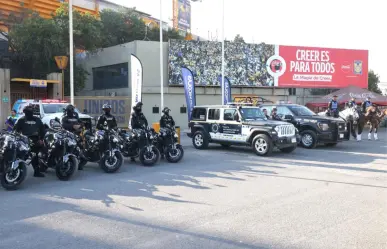 Este es el operativo de seguridad que implementarán en el Estadio Universitario previo a la semifinal de Liga Mx