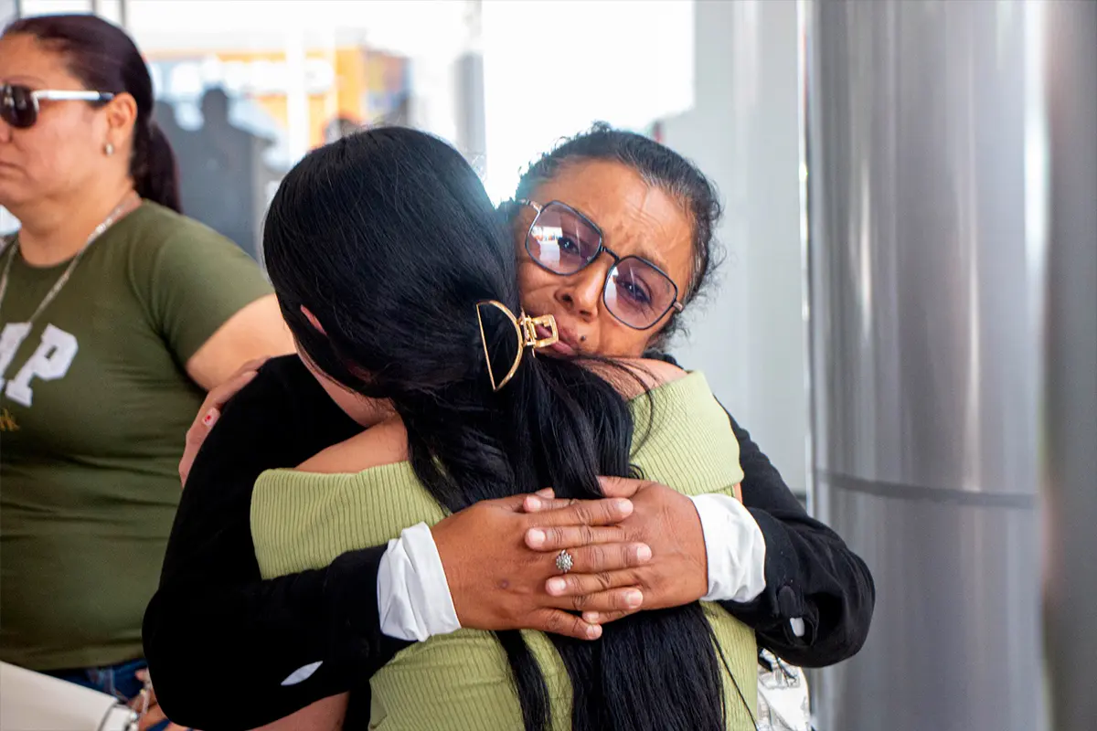 Las familias de los migrantes comundeños detenidos en Estados Unidos se movilizan para que los gobiernos estatal y federal los atiendan. Foto: Alberto Cota.