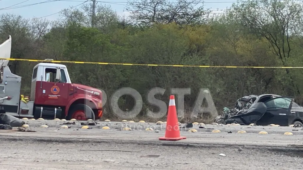 Niño de 3 años y su padre mueren en aparatoso accidente vial en Juárez