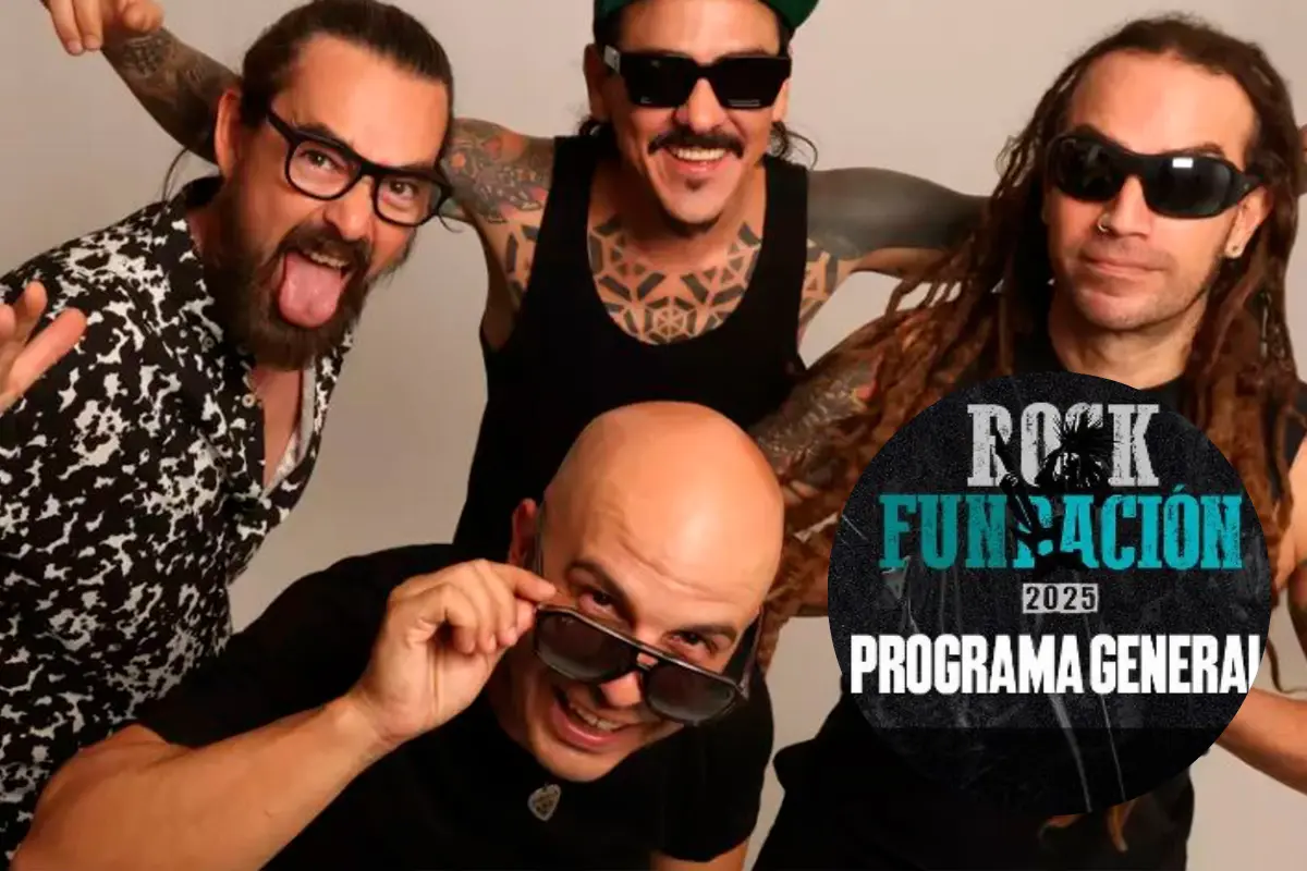 Genitallica: el plato fuerte del Festival Rock Fundación 2025. Fotos: Criteria Entertainmen | Canva.