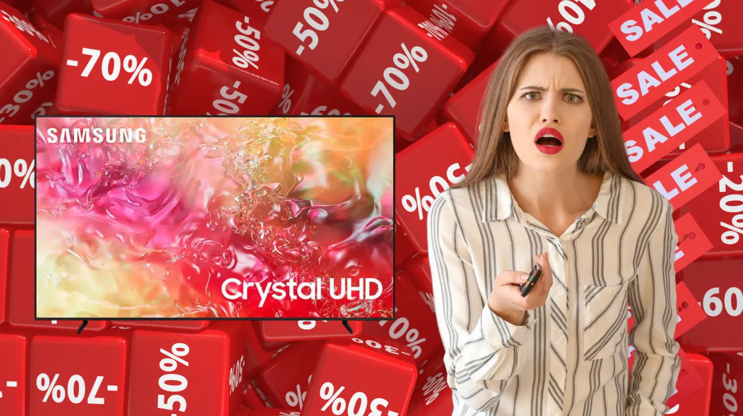 Liverpool tiene esta pantalla Samsung de 55 pulgadas con 25% de descuento. Foto: Canva | Liverpool.