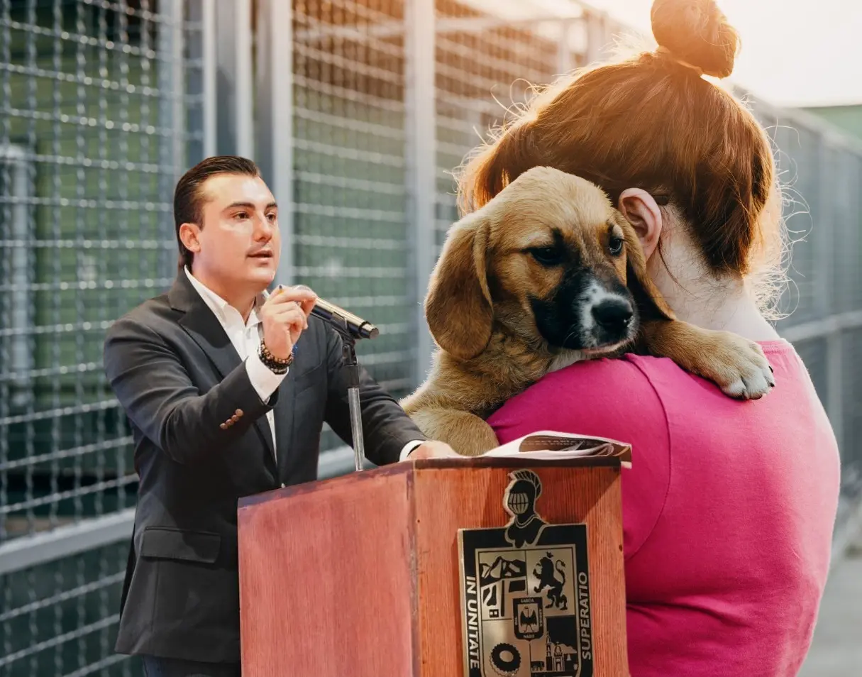 Con estas acciones, Manuel Guerra Cavazos posiciona a García como un referente en la defensa de los animales. Foto: Canva/Manuel Guerra Cavazos.