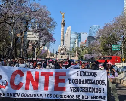 CNTE marchará nuevamente el Día del Maestro e instalará plantón indefinido en el Zócalo