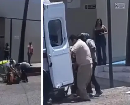 Paciente de urgencias en el IMSS La Paz se les cae antes de ser atendido