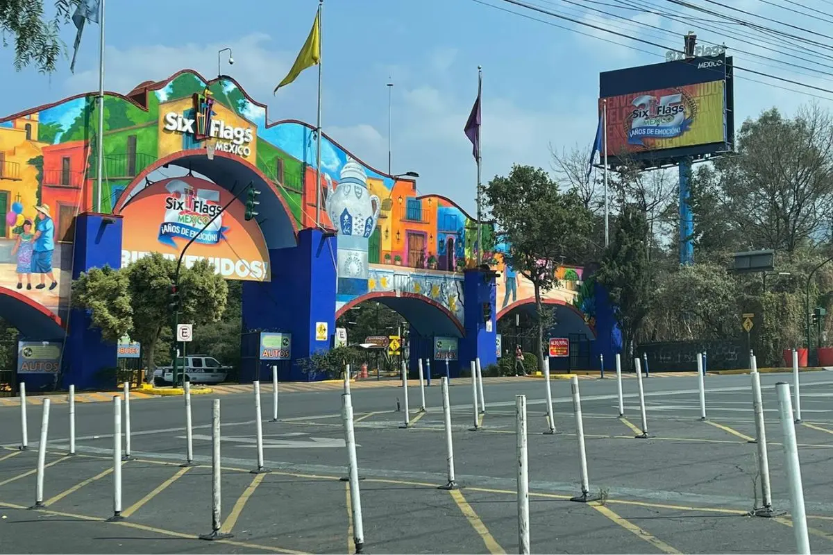 Six Flags México al Sur de CDMX. Foto: Iván Macías