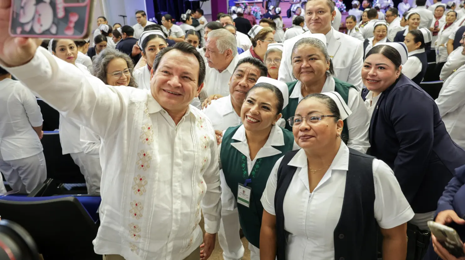 ¿Cuál es el compromiso del gobierno estatal con el sector salud?. Foto: @Huachodiazmena