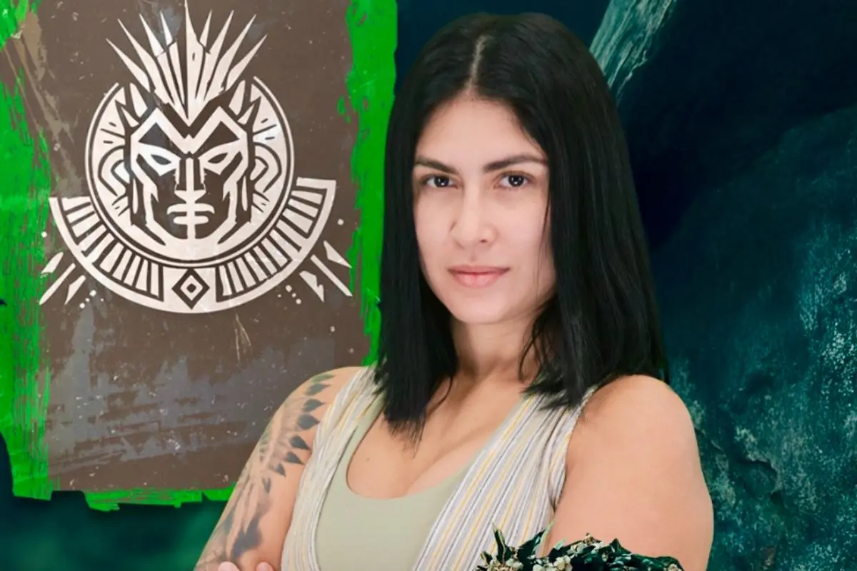 Ale Saadi recibió un severo regaño por parte de Warrior, sin embargo el refuerzo de Villanos, aseguró que su actitud fuera de camaras era solo era un juego. CRÉDITO. IG TV AZTECA / SURVIVOR MÉXICO 2025.
