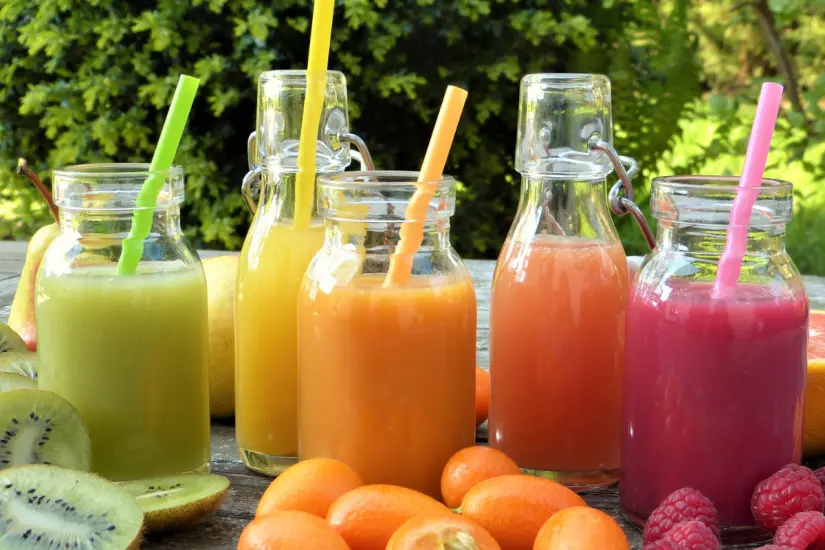 Los días de verano son ideales para disfrutar de comidas y bebidas refrescantes, especialmente con deliciosos zumos naturales. Foto: Canva