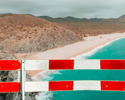 Así van los casos de accesos cerrados en playas de La Paz