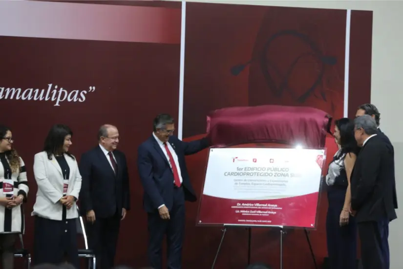 El Centro de Convenciones de Tampico está catalogado como edificio cardioprotegido. Foto: Axel Hassel