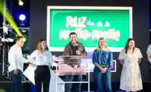Raúl Cantú realiza gran festejo a los maestros de Salinas Victoria
