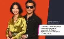 Critican a Christian Nodal tras confesar que se ‘enamoró’ de Ángela Aguilar cuando ella tenía 13 años y él 18