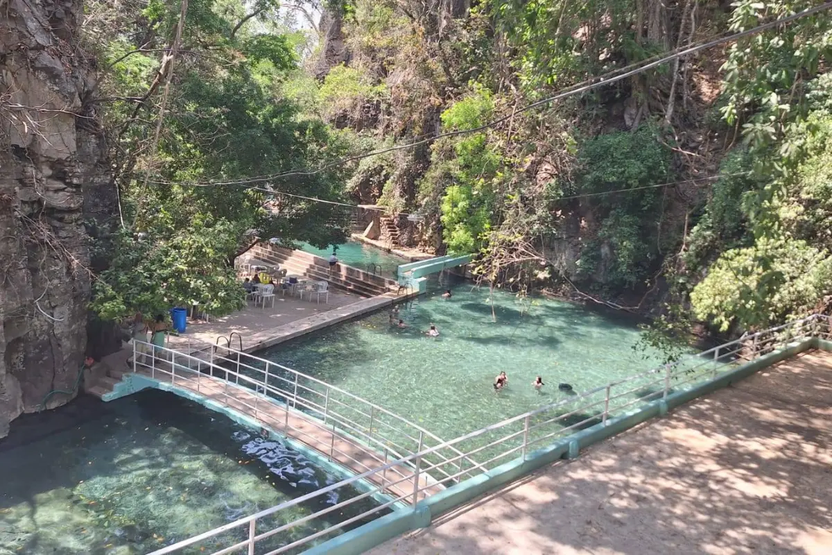 El balneario El Manto está abierto todo el año, aunque la mejor época para visitarlo es de noviembre a junio. Foto: Balneario El Manto